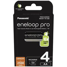 Panasonic Panasonic | AA | 2500 mAh | 4 kosi | ENELOOP Pro BK-3HCDE/4BE