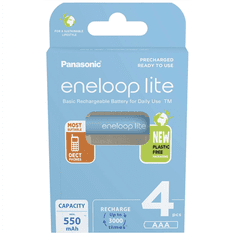 Panasonic Panasonic | AAA | 550 mAh | 4 kosi | ENELOOP Lite BK-4LCCE/4BE