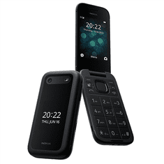 Nokia Nokia | 2660 Flip | Črna | 2,8 " | TFT LCD | 240 x 320 | Unisoc | 0,128 GB | Dual SIM | Nano-SIM | Da | Glavna kamera 0,3 MP | Sekundarna kamera MP | 1450 mAh | Bluetooth | 4.2