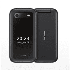 Nokia Nokia | 2660 Flip | Črna | 2,8 " | TFT LCD | 240 x 320 | Unisoc | 0,128 GB | Dual SIM | Nano-SIM | Da | Glavna kamera 0,3 MP | Sekundarna kamera MP | 1450 mAh | Bluetooth | 4.2