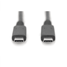 Digitus Digitus | USB-C | Moški | 24-pinski kabel USB-C | Črn | 24-pinski USB-C | 0,8 m