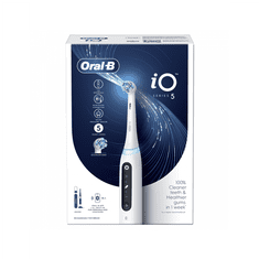 Oral-B Oral-B | iO5 | Električna zobna ščetka | Polnilna | Za odrasle | ml | Število glav | Vse bele | Število vključenih glav 1 | Število načinov ščetkanja 5