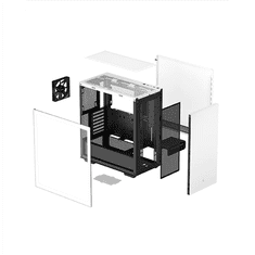 DEEPCOOL Deepcool | MID TOWER CASE | CH510 | Stransko okno | Bela | Mid-tower | Vključen napajalnik Ne | ATX PS2