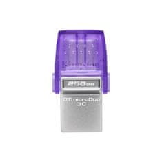 Kingston Kingston | DataTraveler | DT Micro Duo 3C | 256 GB | USB tipa C in tipa A | Vijolična