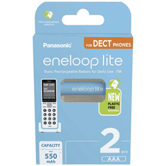 Panasonic Panasonic | AAA | 550 mAh | 2 kosa | ENELOOP Lite BK-4LCCE/2DE