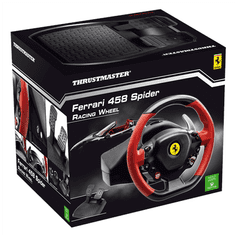 Thrustmaster Gaming volan Ferrari 458 Spider Racing Wheel podjetja Thrustmaster | Črna in rdeča