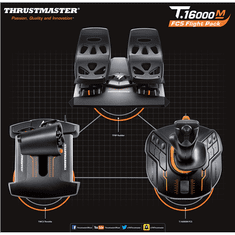 Thrustmaster Thrustmaster | Flight T 16000M Flight Pack | Black