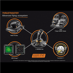 Thrustmaster Thrustmaster | Flight T 16000M Flight Pack | Black