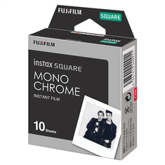 FujiFilm Fujifilm | Instax Square Monochrome (10pl) | 86 × 72 mm | Območje za fotografiranje: 62 × 62 mm | Komplet 10 fotografij