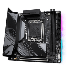 Gigabyte Gigabyte | B760I AORUS PRO DDR4 1.0 M/B | Družina procesorjev Intel | Procesorska vtičnica LGA1700 | DDR4 DIMM | Pomnilniške reže 2 | Podprti vmesniki za trdi disk SATA, M.2 | Število priključkov SATA