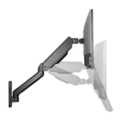 LogiLink Logilink | Stenski nosilec | Nagibanje, vrtenje, obračanje | 17-32 " | Največja teža (nosilnost) 9 kg | Črna