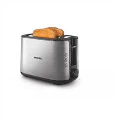 Philips Philips | HD2650/90 Viva Collection | Toaster | Moč 950 W | Število lukenj 2 | Material ohišja Kovina | Nerjaveče jeklo