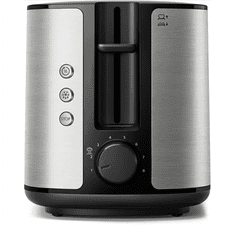 Philips Philips | HD2650/90 Viva Collection | Toaster | Moč 950 W | Število lukenj 2 | Material ohišja Kovina | Nerjaveče jeklo