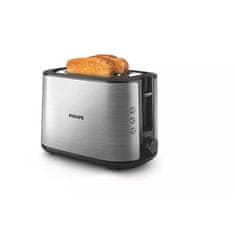 Philips Philips | HD2650/90 Viva Collection | Toaster | Moč 950 W | Število lukenj 2 | Material ohišja Kovina | Nerjaveče jeklo