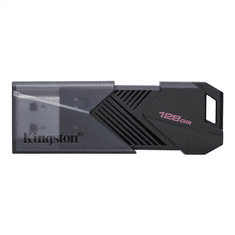 Kingston Kingston | DataTraveler | Exodia Onyx | 128 GB | USB 3.2 | Črna