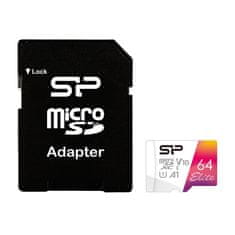 Silicon Power Silicon Power | UHS-I | Elite | pomnilniška kartica microSDHC | 64 GB | microSDHC/SDXC | bliskovni pomnilnik razreda 10