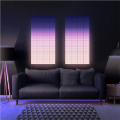 Twinkly Twinkly Squares Smart LED Panels Razširitveno pakiranje (3 plošče) Twinkly | Squares Smart LED Panels Razširitveno pakiranje (3 plošče) | RGB - več kot 16 milijonov barv