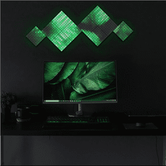 Twinkly Twinkly Squares Smart LED Panels Razširitveno pakiranje (3 plošče) Twinkly | Squares Smart LED Panels Razširitveno pakiranje (3 plošče) | RGB - več kot 16 milijonov barv