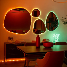 Twinkly Twinkly Dots Smart LED luči 60 RGB (večbarvne), USB napajanje, 3 m, črna Twinkly | Dots Smart LED luči 60 RGB (večbarvne), USB napajanje, 3 m, črna | RGB - 16M+ barv