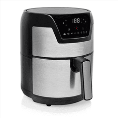 Princess Princess | 182026 | Digital Airfryer XXL | Moč 1500 W | Zmogljivost 4,5 L | Črna/nerjaveče jeklo