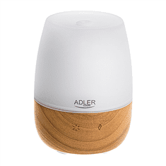 Adler Adler | AD 7967 | Ultrazvočni aroma difuzor | Ultrazvok | Primeren za prostore do 25 m² | Rjava/bela