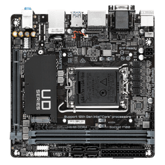 Gigabyte Gigabyte | H610I | Družina procesorjev Intel | Procesorska vtičnica LGA1700 | DDR4 DIMM | Podprti vmesniki za trdi disk M.2, SATA | Število priključkov SATA 4