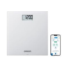 Omron Omrón elektronska tehtnica HN-300T2-EGY Intelli IT bela z aplikacijo Omron Connect, BMI merjenje, do 150 kg, 2 uporabniška profila, LCD zaslon.