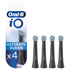 Oral-B Oral-B | Zamenjava ščetke | iO Ultimate Clean | Glave | Za odrasle | Število vključenih glav ščetke 4 | Število načinov ščetkanja N/A | Črna