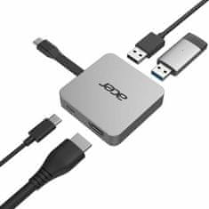 Acer Acer | Priključna postaja 4-v-1 | 1 vrata USB 3.0 (3.1 Gen 1) tipa C | 2 vrata USB 3.0 (3.1 Gen 1) | 1 vrata HDMI