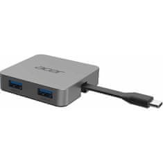 Acer Acer | Priključna postaja 4-v-1 | 1 vrata USB 3.0 (3.1 Gen 1) tipa C | 2 vrata USB 3.0 (3.1 Gen 1) | 1 vrata HDMI