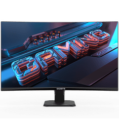 Gigabyte Gigabyte Gaming Monitor GS27QC EK1 27 " VA FHD 2560 x 1440 16:9 1 ms 250 cd/m² Črna vrata HDMI količina 2 170 Hz