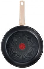 Tefal TEFAL | Ponev za cvrtje | G2540553 Eco-Respect | Cvrtje | Premer 26 cm | Primerno za indukcijsko ploščo | Fiksni ročaj | Baker