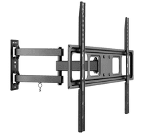 Goobay Goobay | Stenski nosilec | Nosilec televizorja Basic FULLMOTION (L) | Nagibanje, vrtenje | Črna