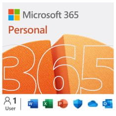 Microsoft Microsoft | 365 Personal | QQ2-01897 | M365 Personal | FPP | Obdobje licence 1 leto | Slovenščina | EuroZone Medialess