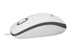 Logitech Logitech | Miška | M100 | Žična | USB-A | Bela