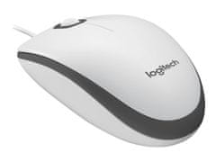 Logitech Logitech | Miška | M100 | Žična | USB-A | Bela