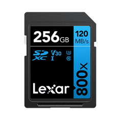 Lexar Lexar | Spominska kartica | Professional 800x PRO | 256 GB | SDXC | Flash pomnilnik razreda UHS-I