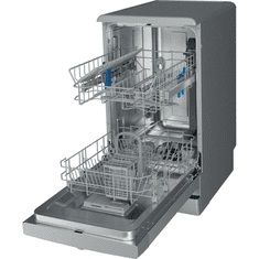 Indesit INDESIT | Pomivalni stroj | DF9E 1B10 S | Prostostoječi | Širina 45 cm | Število nastavitev 9 | Število programov 6 | Razred energetske učinkovitosti F | Srebrna