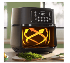 Philips Philips XXL Airfryer | HD9285/90 | 2000 W | 7,2 L prostornine | Črna/temno srebrna