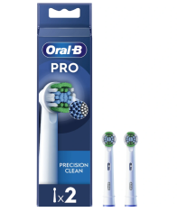 Oral-B Oral-B | Komplet zobnih ščetk Precision Clean | EB20RX-2 | Glave | Za odrasle | Število glav v kompletu 2 | Bela