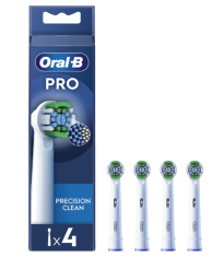 Oral-B Oral-B | Komplet zobnih ščetk Precision Clean | EB20RX-4 | Glave | Za odrasle | Število vključenih glav ščetke 4 | Bela