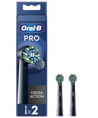 Oral-B Oral-B | Nadomestne glave za zobne ščetke | EB50BRX-4 Cross Action | Glave | Za odrasle | Število vključenih glav 4 | Črna