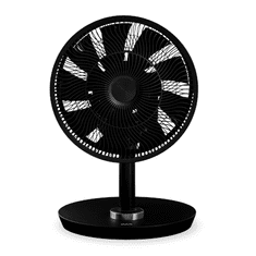 Duux Duux | Pametni ventilator | Whisper Flex Smart Black z akumulatorsko baterijo | Stoječi ventilator | Črna | Premer 34 cm | Število hitrosti 26 | Oscilacija | 2-22 W | Da | Časovnik