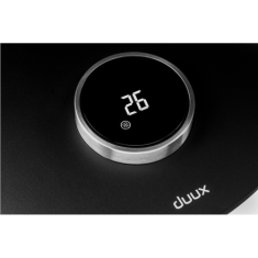 Duux Duux | Pametni ventilator | Whisper Flex Smart Black z akumulatorsko baterijo | Stoječi ventilator | Črna | Premer 34 cm | Število hitrosti 26 | Oscilacija | 2-22 W | Da | Časovnik