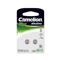 Camelion Camelion | AG12/LR43/LR1142/386 | Alkalna gumbna baterija | 2 kosa.