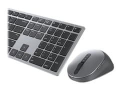 DELL Dell | Premier Multi-Device Keyboard and Mouse | KM7321W | Komplet tipkovnice in miške | Brezžični | Vključene baterije | ZDA | Titanovo siva | Brezžična povezava