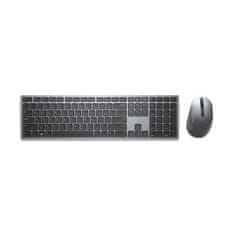 DELL Dell | Premier Multi-Device Keyboard and Mouse | KM7321W | Komplet tipkovnice in miške | Brezžični | Vključene baterije | ZDA | Titanovo siva | Brezžična povezava