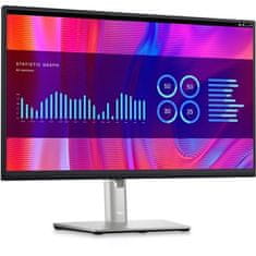 DELL Dell | P2423DE | 23,8 " | IPS | QHD | 16:9 | 5 ms | 300 cd/m² | Črna | Vrata HDMI v 1 | 60 Hz