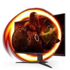 AOC AOC | 24G2ZE/BK | 23,8 " | IPS | FHD | 16:9 | 1 ms | 350 cd/m² | Črna | Izhod za slušalke (3,5 mm) | Število vrat HDMI 2 | 240 Hz