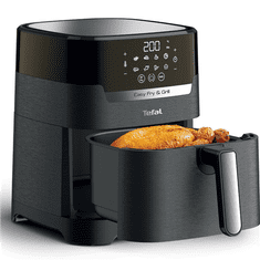 Tefal TEFAL | EY505815 | Friteza Easy Fry and Grill | Moč 1400 W | Prostornina 4,5 L | Črna